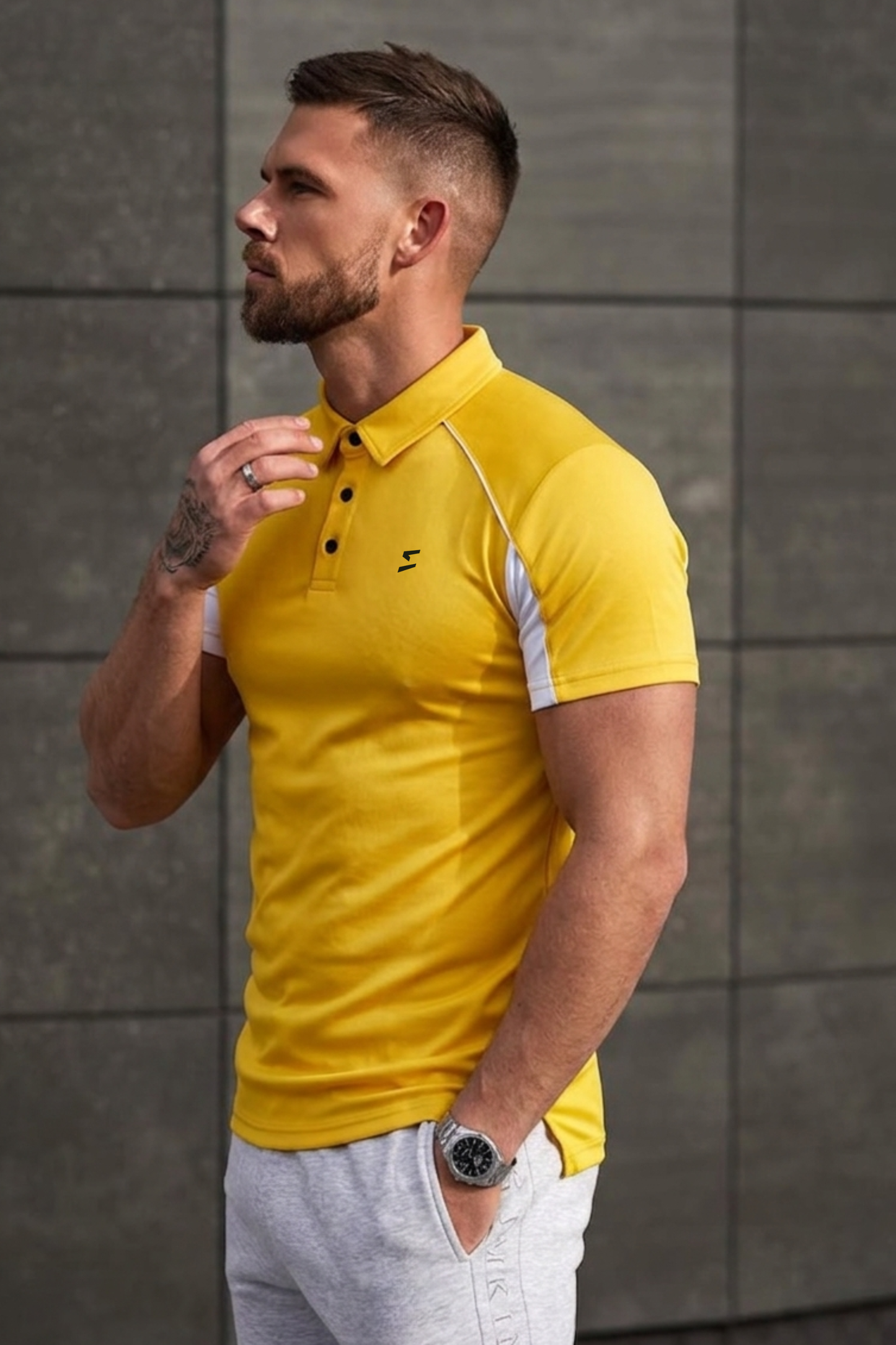 Spd Yellow Spectrum Polo