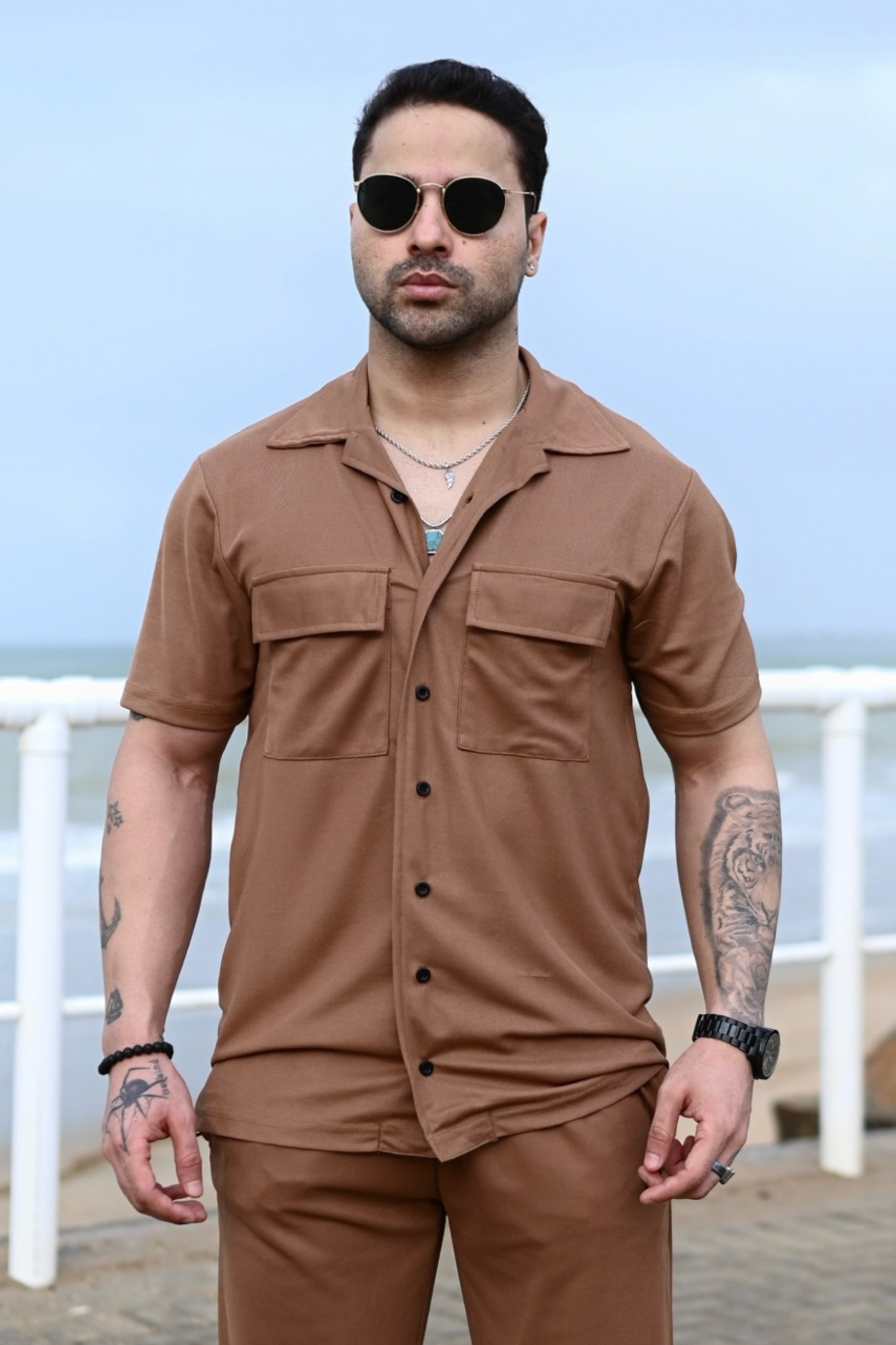 SPD Oxford Button Up Polo