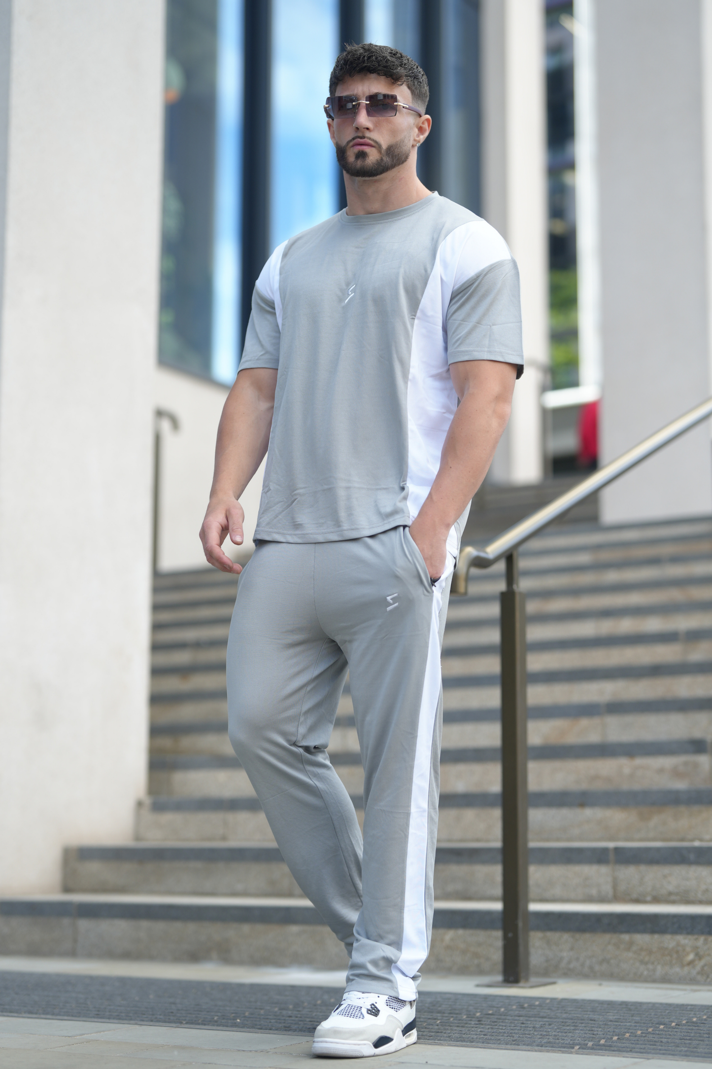 Spd Grey Oversize Tracksuit