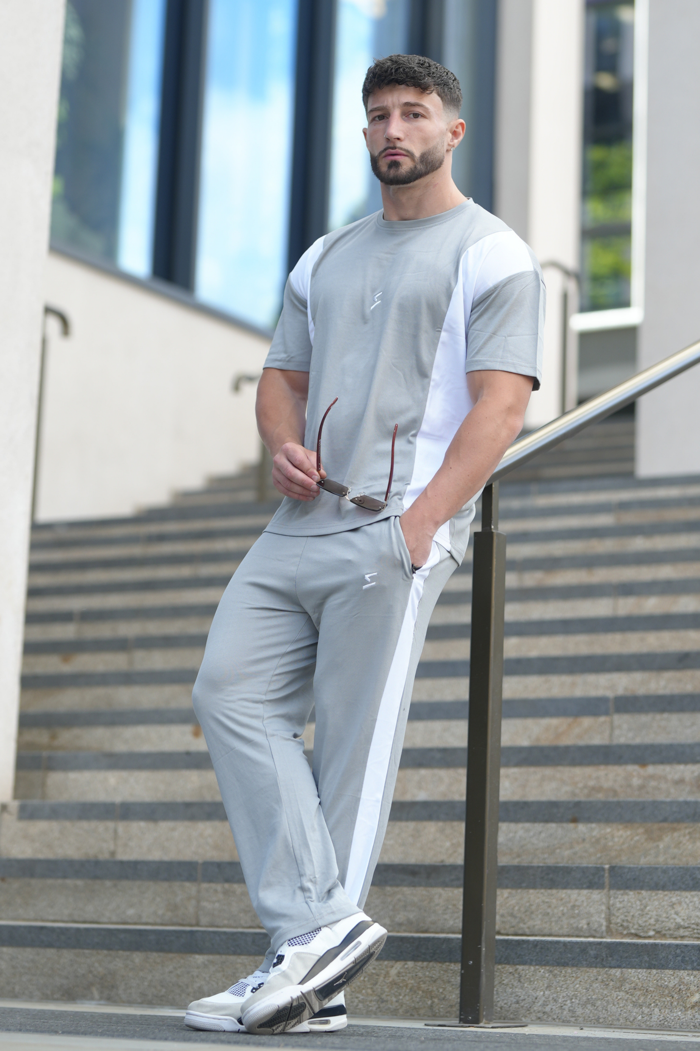 Spd Grey Oversize Tracksuit