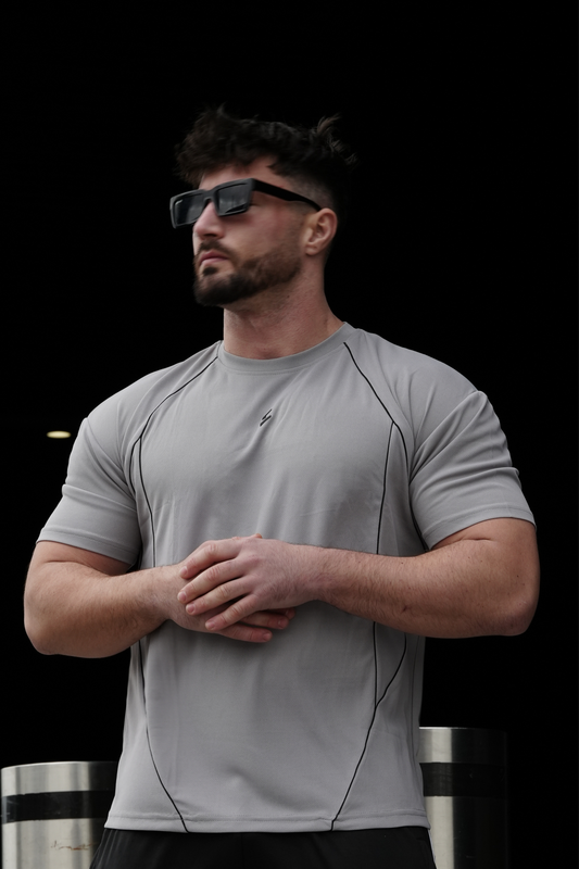 Spd Grey Spectrum Oversize Shirt