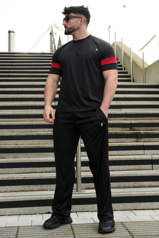 Spd Black Oversize Tracksuit