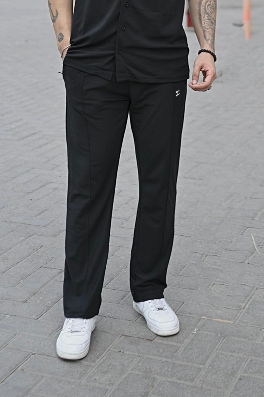 Spd Black Essential Button UP Trouser
