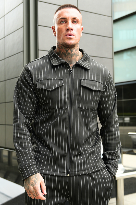 Speed Black Line Tracksuit