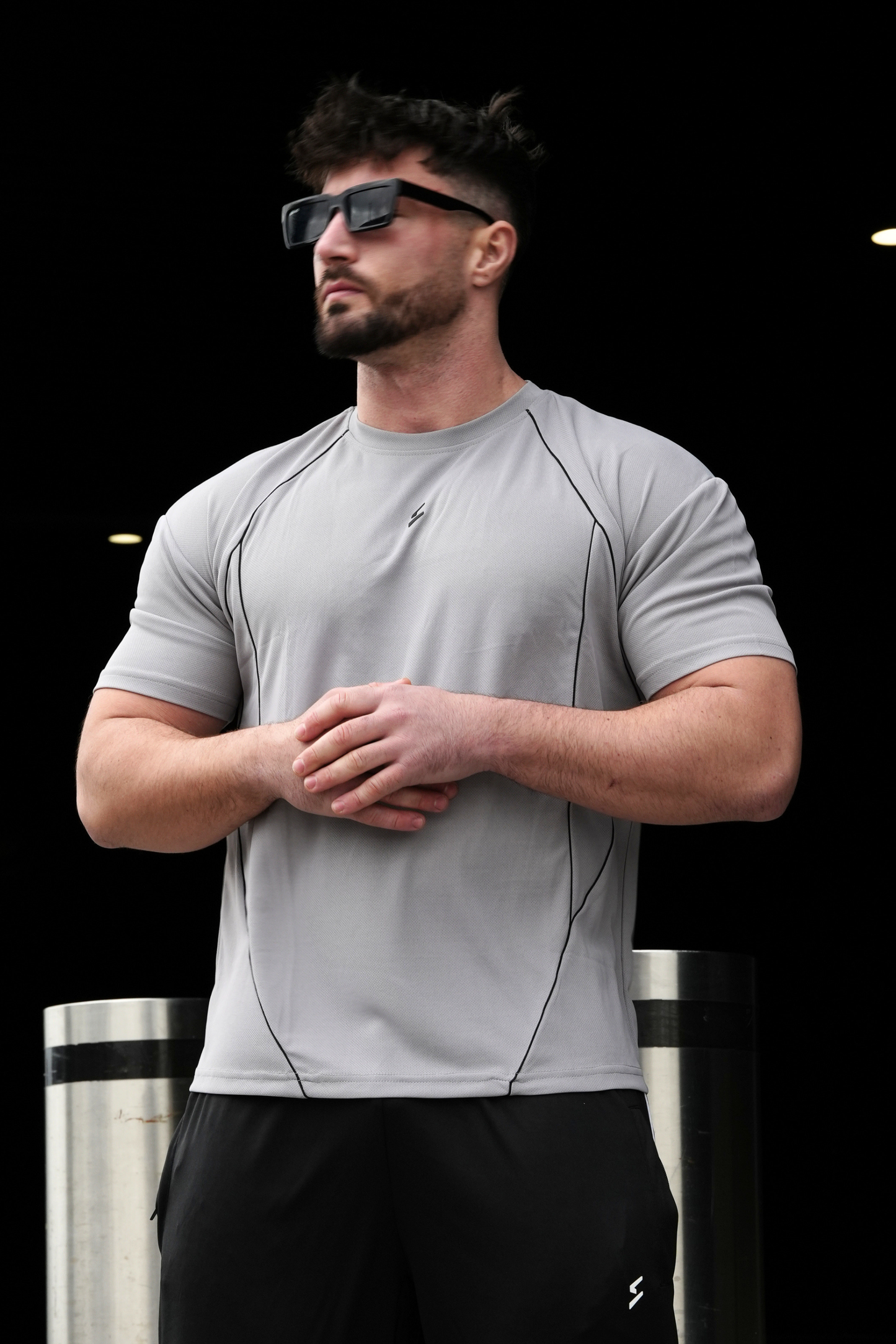 Spd Grey Spectrum Oversize Tracksuit