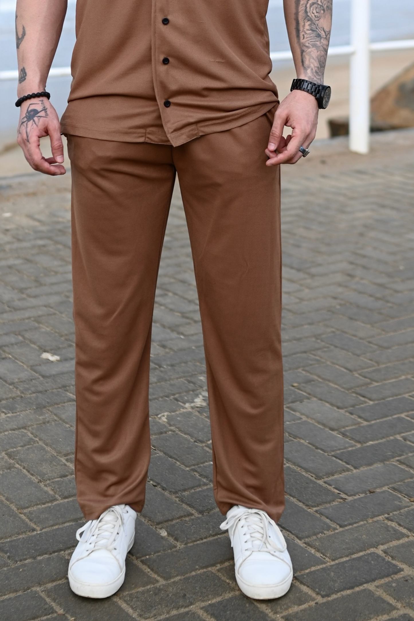 SPD Oxford Button Up Set