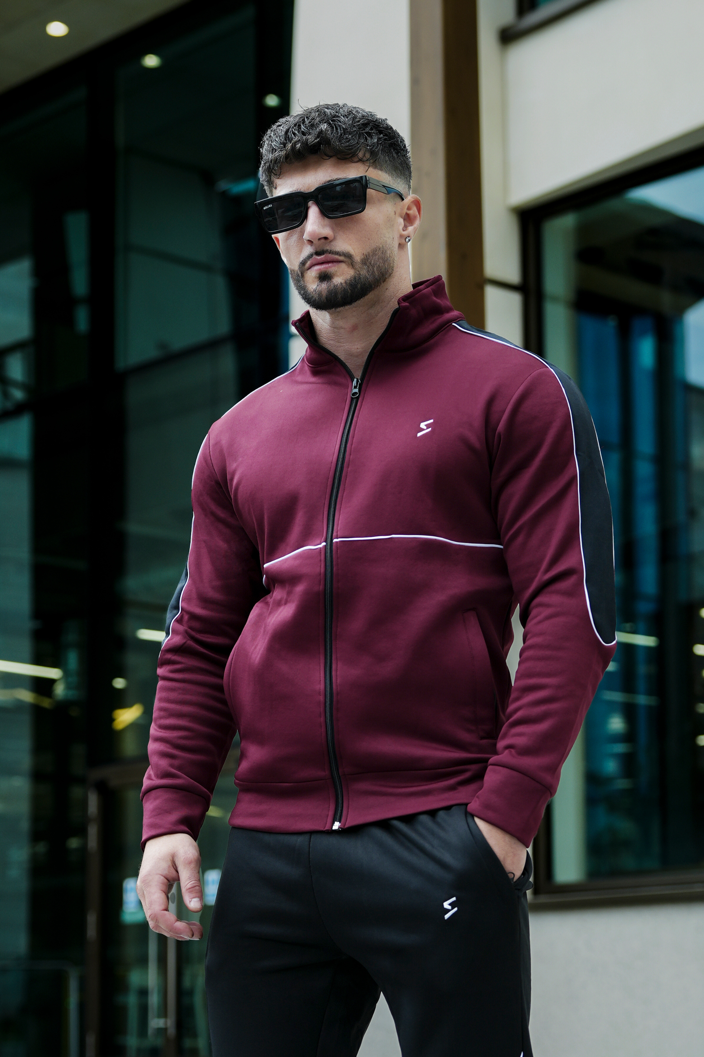 Spd Burgundy Flex Zipper