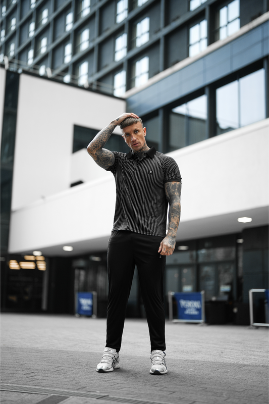 SPD Black Stripe Tracksuit