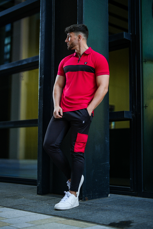 SPD Red Polo Tracksuit