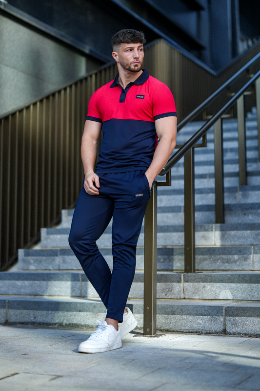 Speed Red Dragon Polo Tracksuit