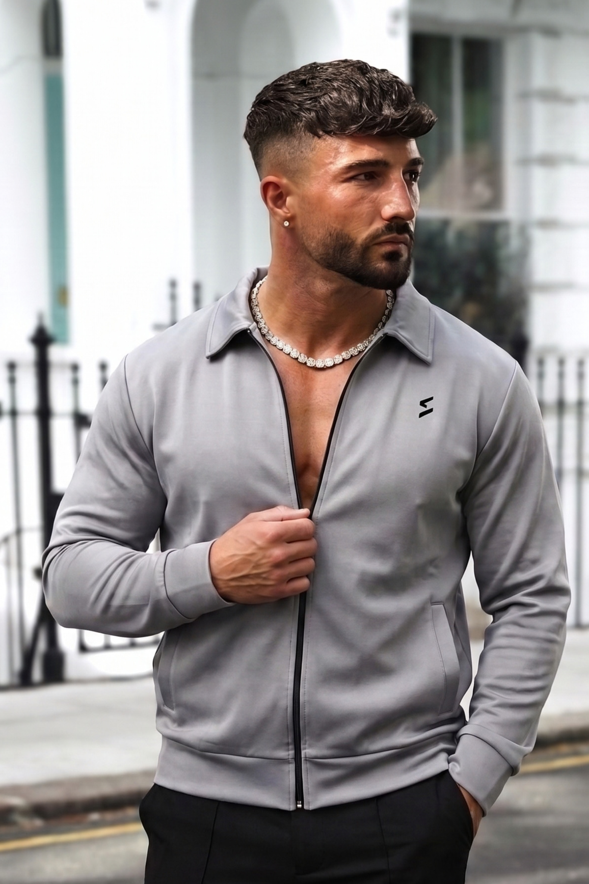 SPD Cinder Dove Zipper