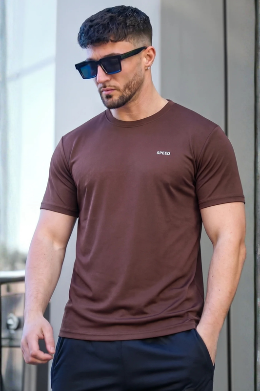Speed Burgundy Performance Shirt