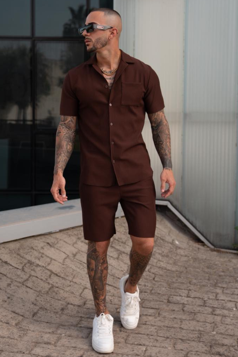 Spd Dune Button Up Set