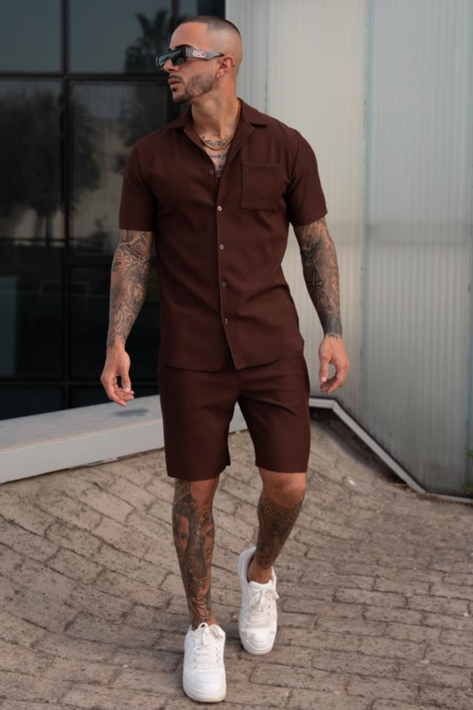 Spd Dune Button Up Set
