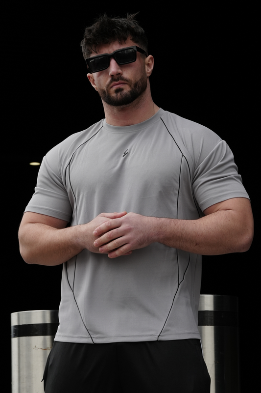 Spd Grey Spectrum Oversize Shirt
