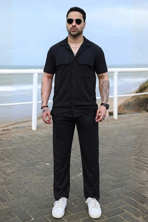 Spd Veloura Black Set Tracksuit