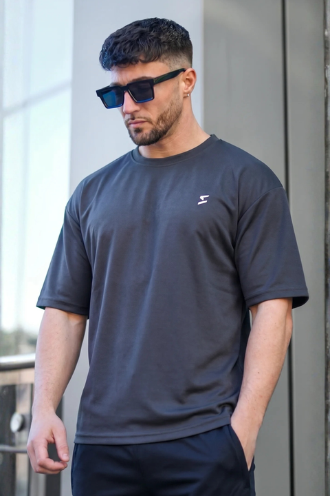 Speed Grey Oversize Shirt
