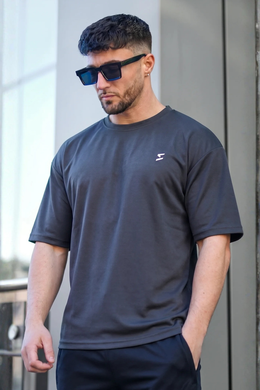 Speed Grey Oversize Shirt
