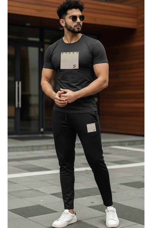 Spd Black Signature Tracksuit