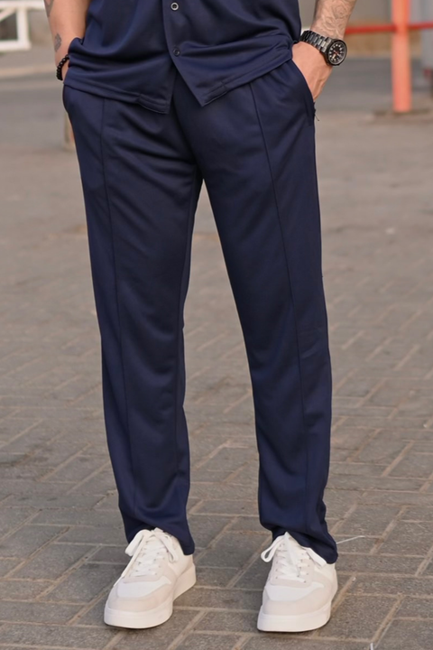 Spd Navy Wave 0866 Button UP Trouser