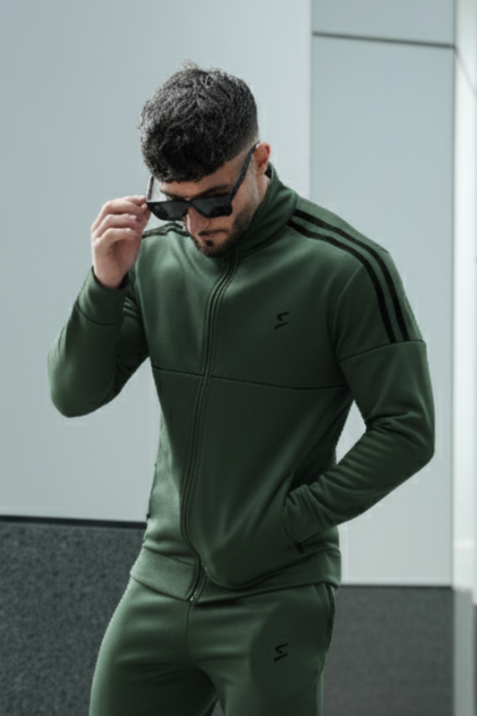 Spd Army Line Zipper