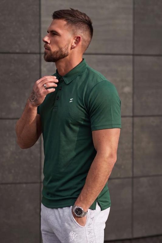 Spd Green Weave Polo