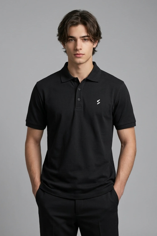 Spd Black Premium Polo